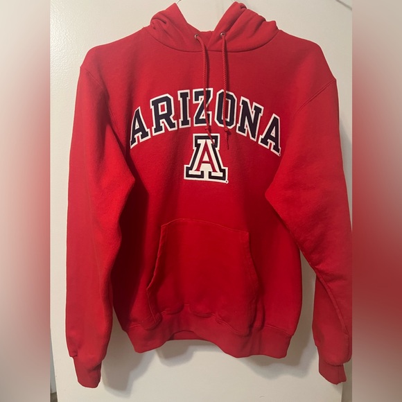 Champion University of Arizona Red Sweatshirt Hoodie  - size Small - Picture 2 of 10